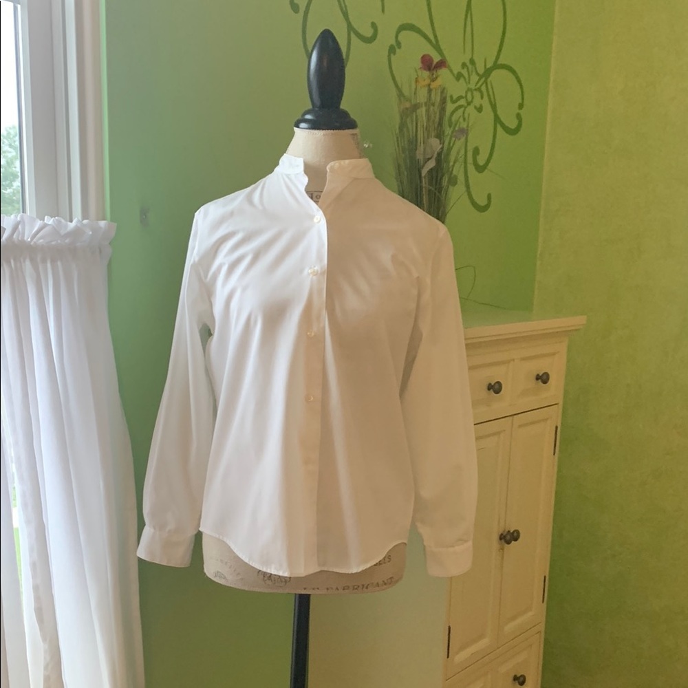 Talbots White Blouse
